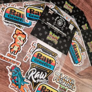 Raw Genetics Sticker Packs