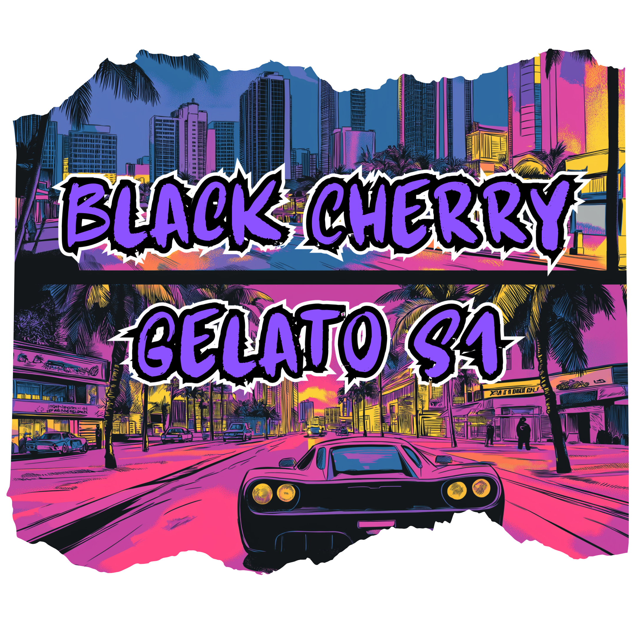 Blach Cherry gelato Front Page Sliders